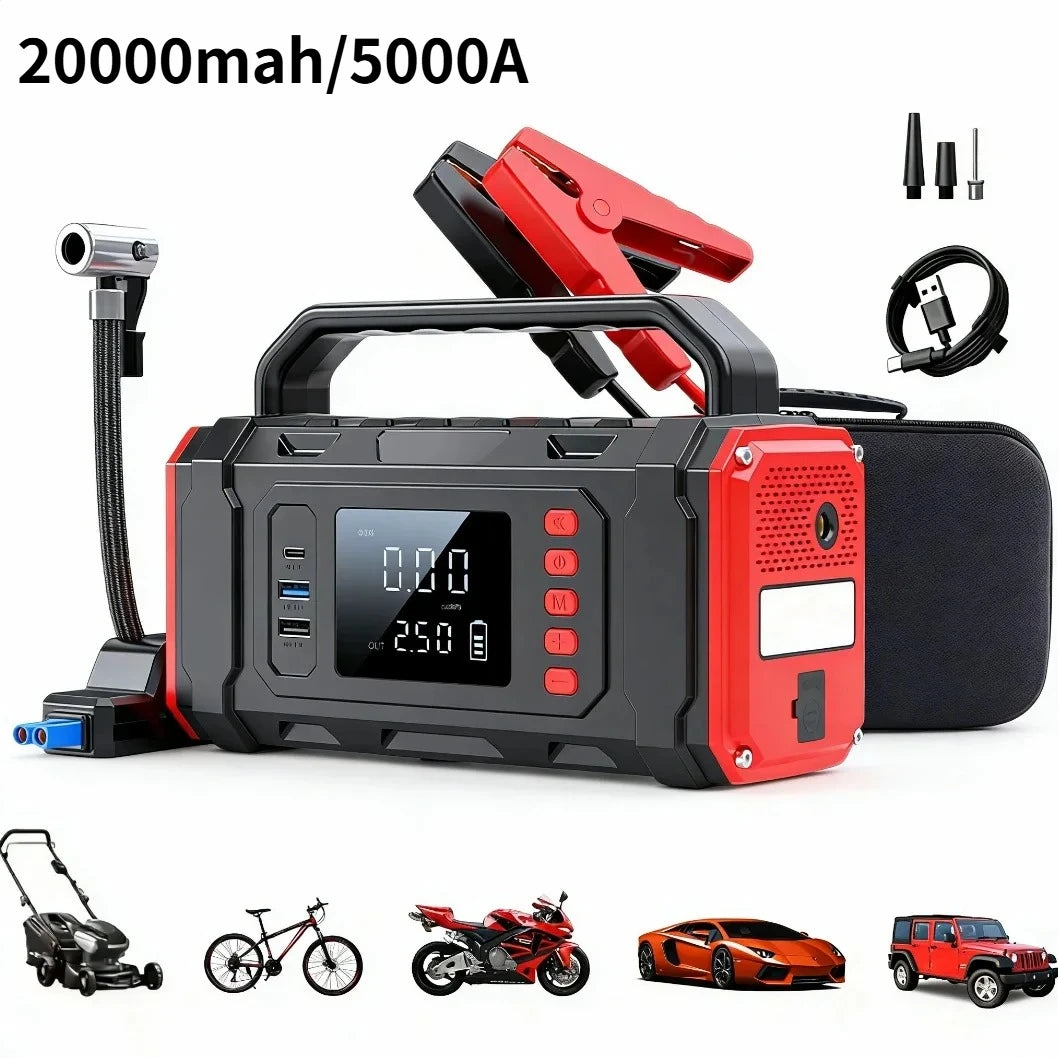 Dvizon Road Saver™ Portable Car Jump Starter & Power Bank