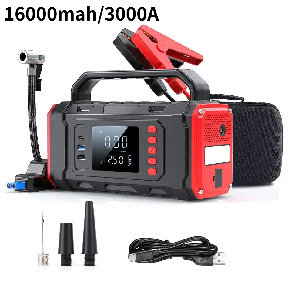 Dvizon Road Saver™ Portable Car Jump Starter & Power Bank