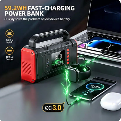 Dvizon Road Saver™ Portable Car Jump Starter & Power Bank