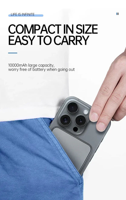 Dvizon Volt™ – Magnetic Power Bank