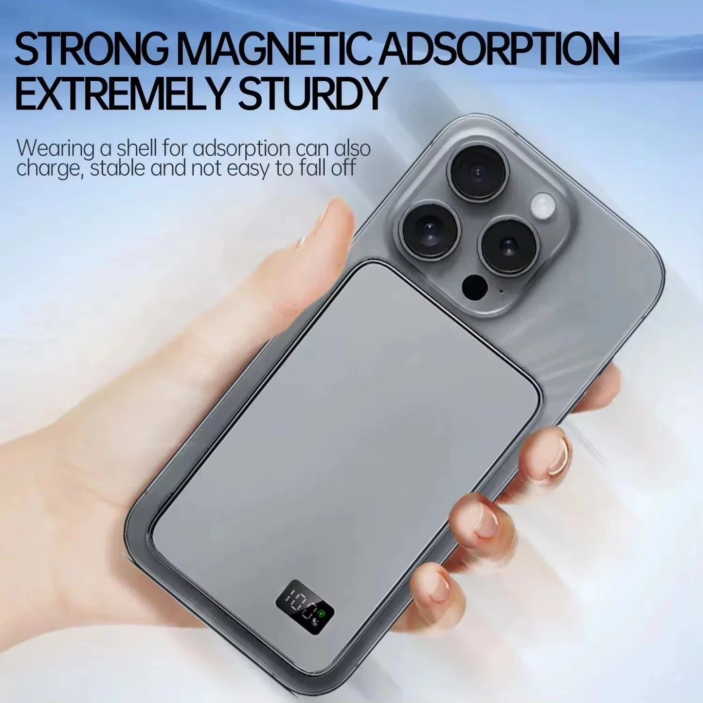 Dvizon Volt™ – Magnetic Power Bank